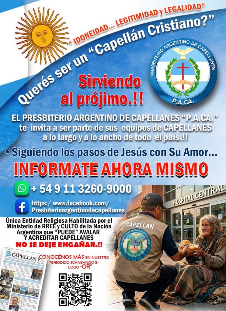 Capellan cristiano Web Rhema